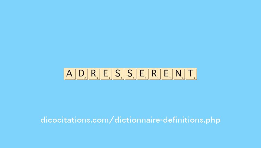adresserent adresserent
