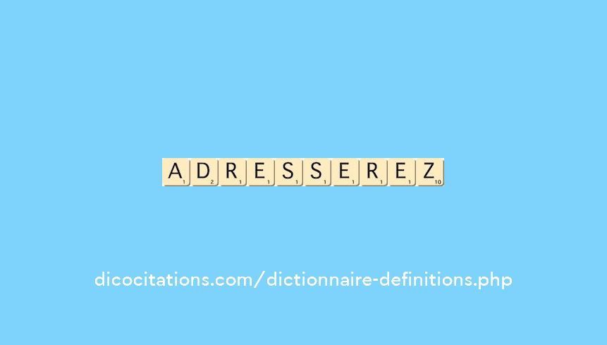 adresserez adresserez