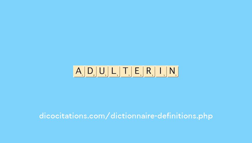 adulterin adulterin