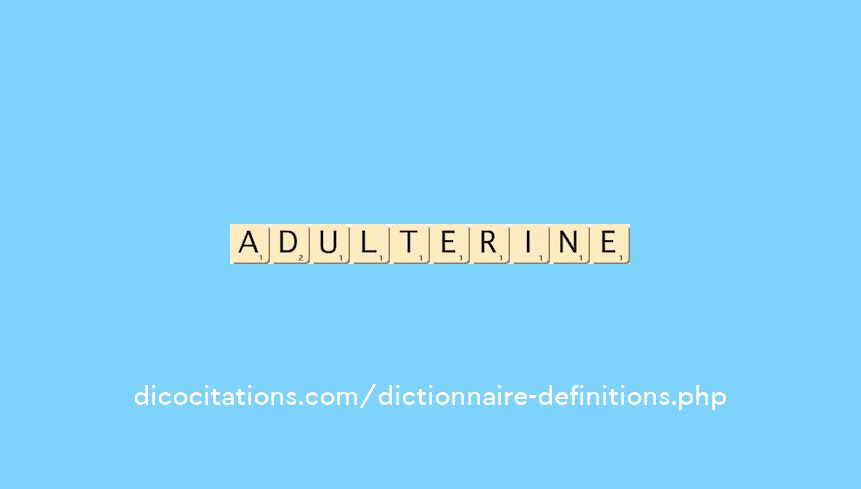 adulterine adulterine