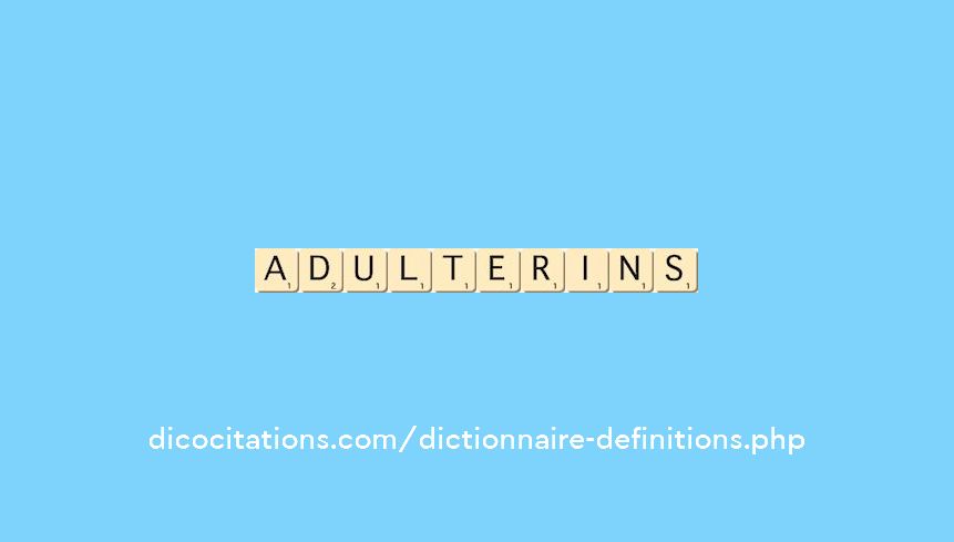 adulterins adulterins