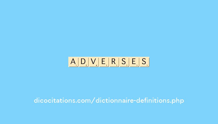 adverses adverses