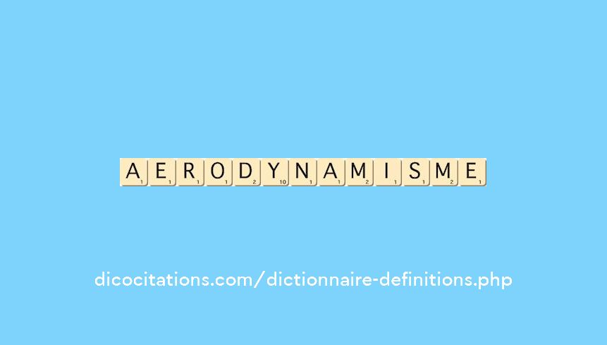 aerodynamisme aerodynamisme