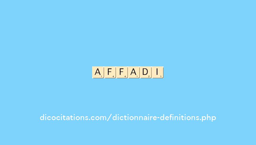 affadi affadi