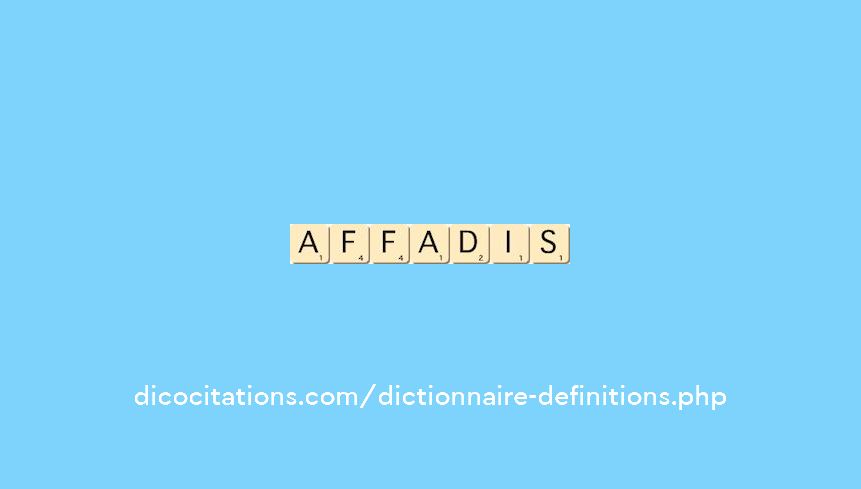 affadis affadis