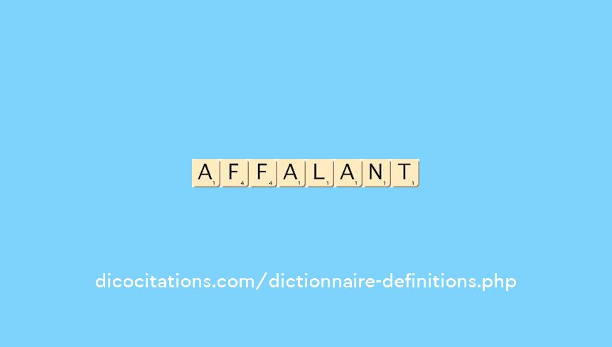 affalant