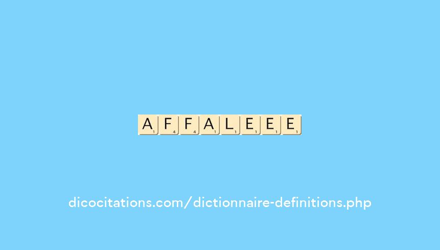 affale--ee