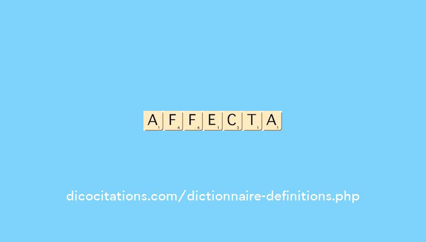 affecta affecta