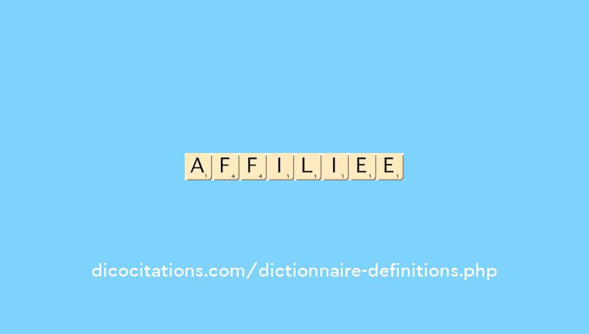 affiliee