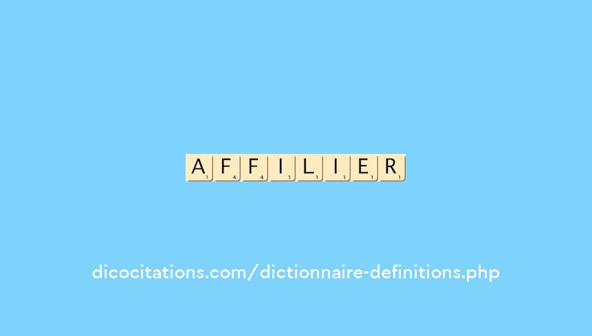 affilier affilier