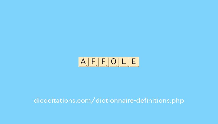 affole affole