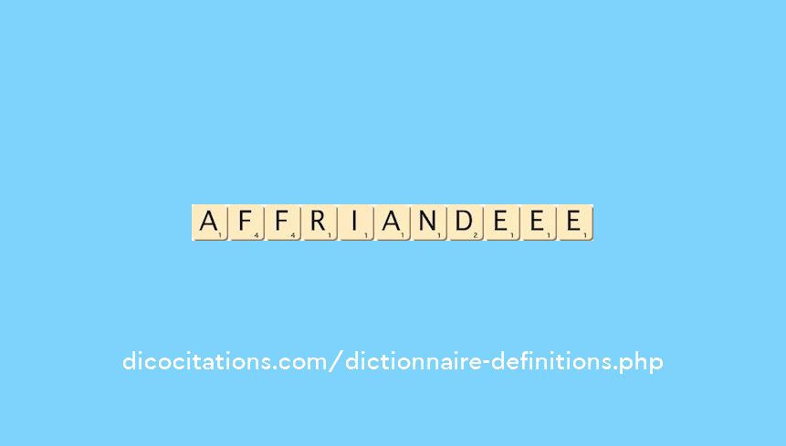 affriande--ee
