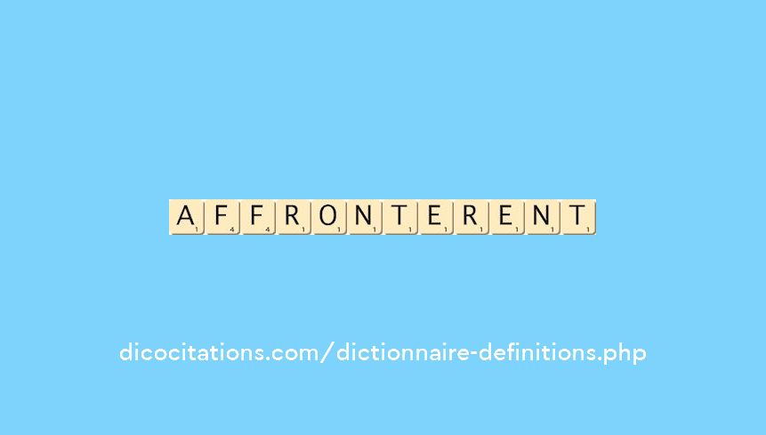 affronterent affronterent