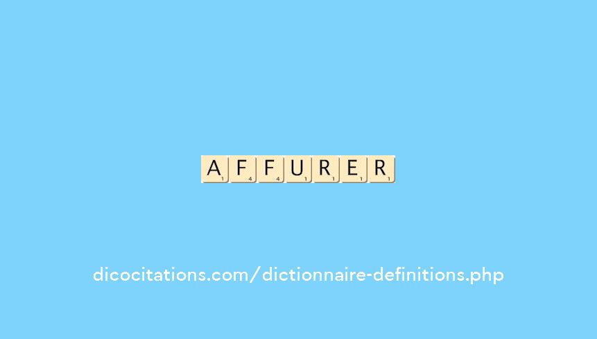 affurer affurer