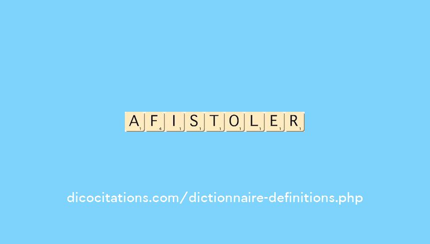 afistoler