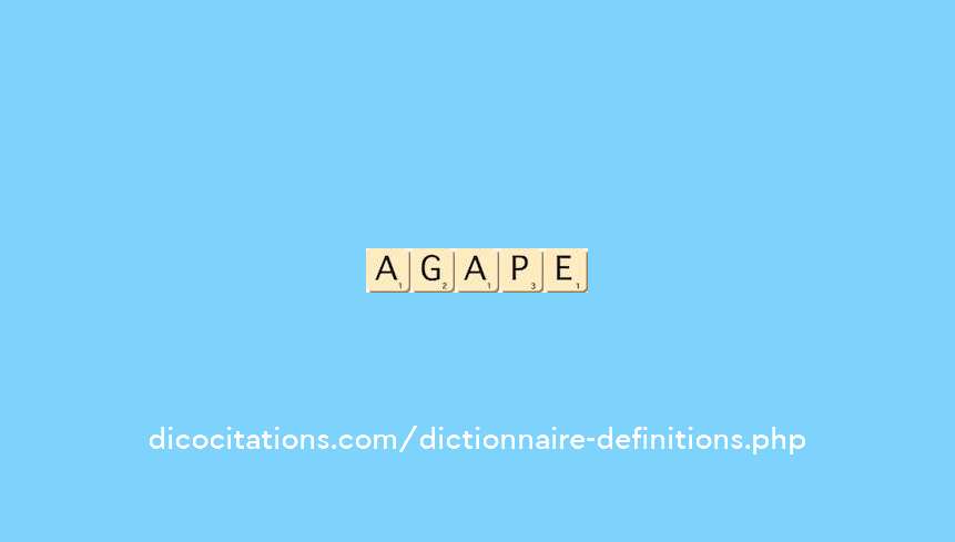 agape