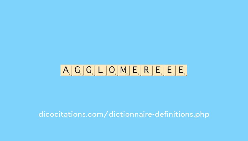 agglomere--ee