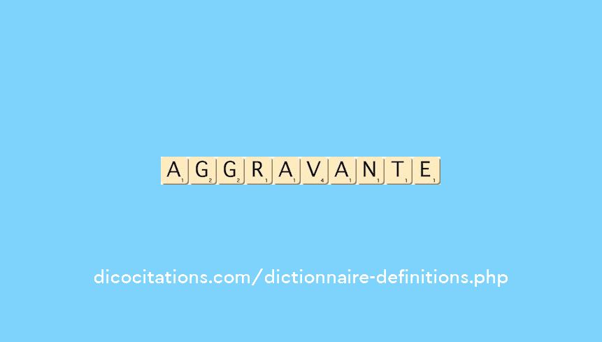 aggravante