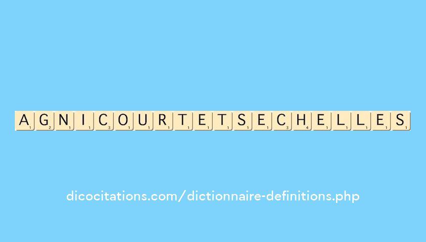 agnicourt-et-sechelles