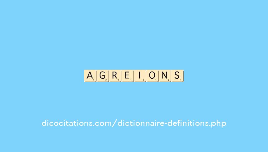 agreions agreions