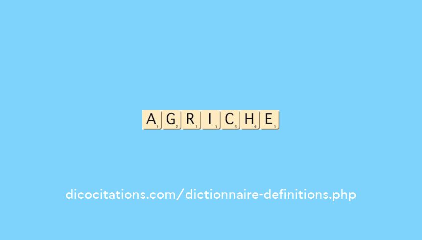 agriche agriche