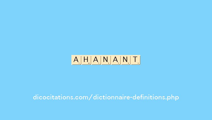 ahanant ahanant