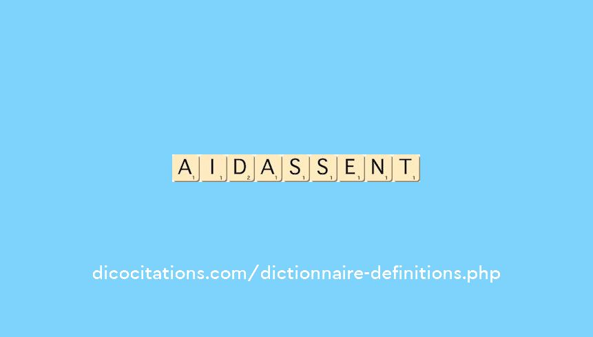 aidassent aidassent