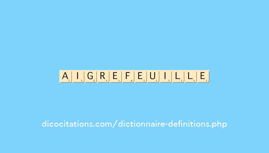 aigrefeuille