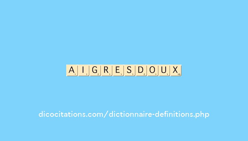 aigres-doux