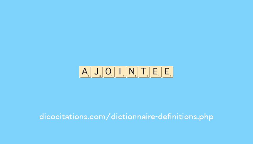 ajointee ajointee
