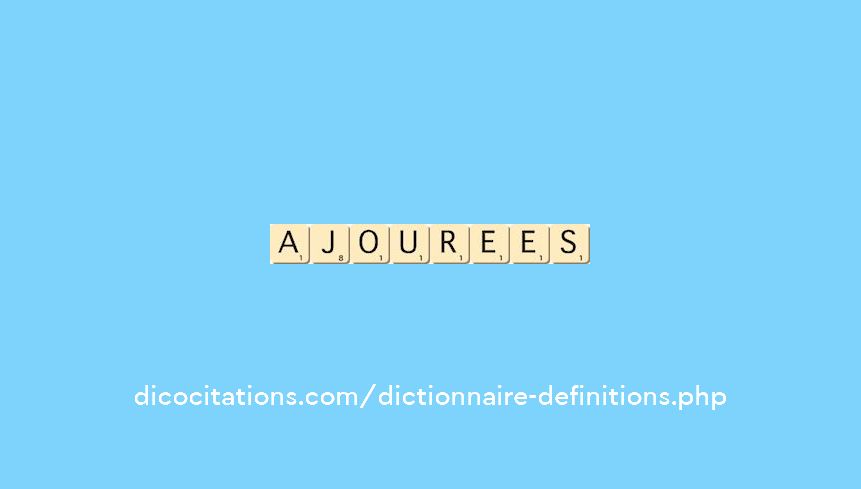 ajourees ajourees