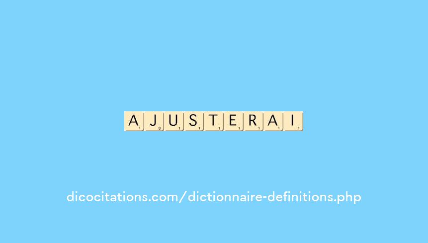 ajusterai ajusterai