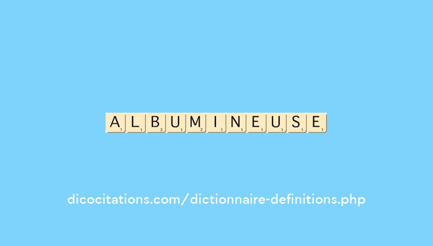 albumineuse
