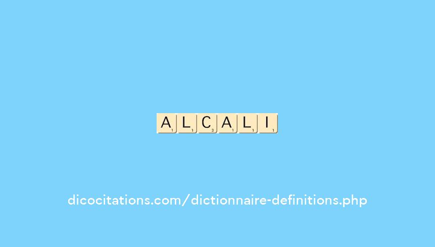alcali alcali