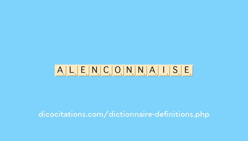 alenconnaise alenconnaise