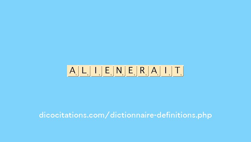 alienerait alienerait