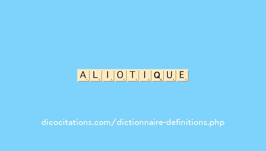 aliotique