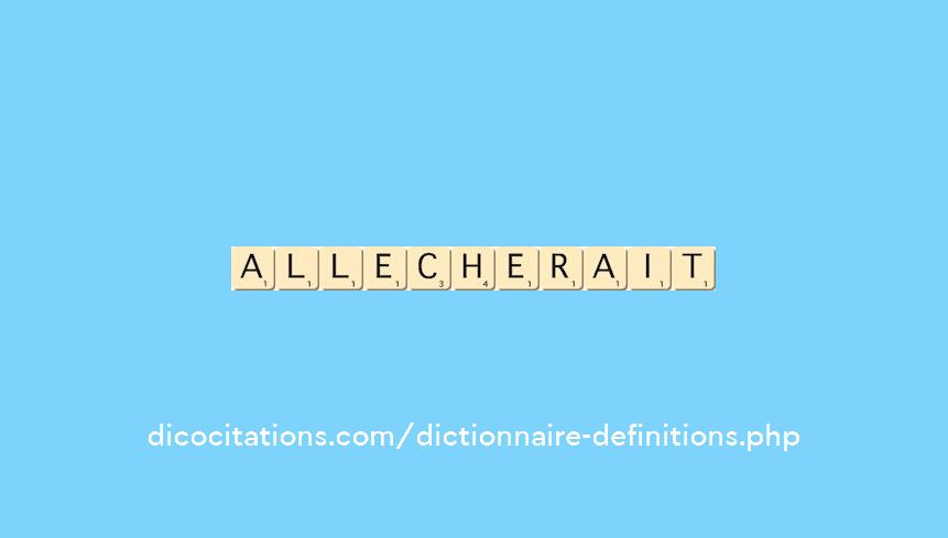 allecherait allecherait