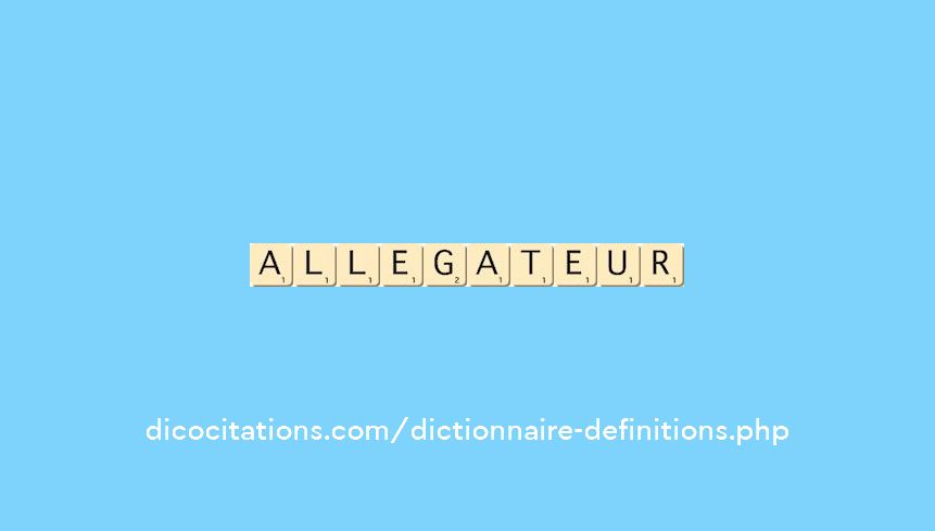 allegateur