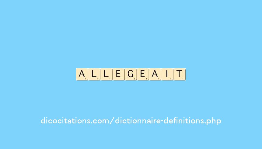 allegeait
