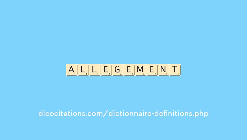 allegement
