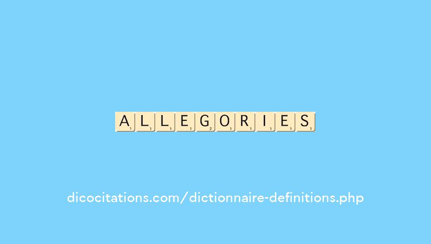 allegories allegories
