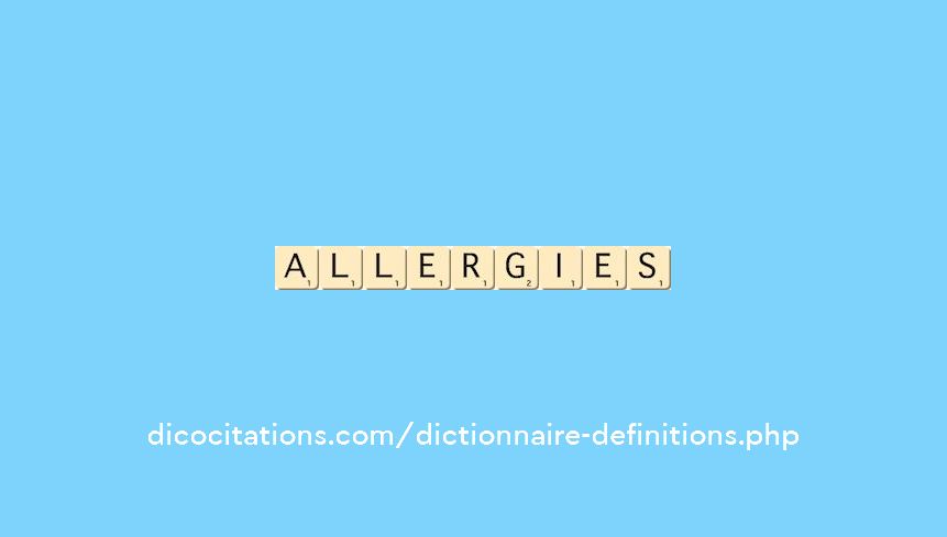 allergies