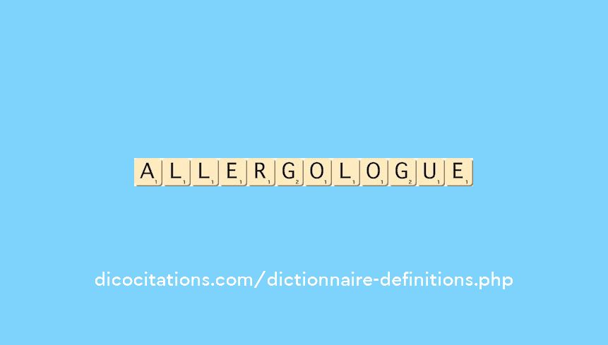 allergologue allergologue