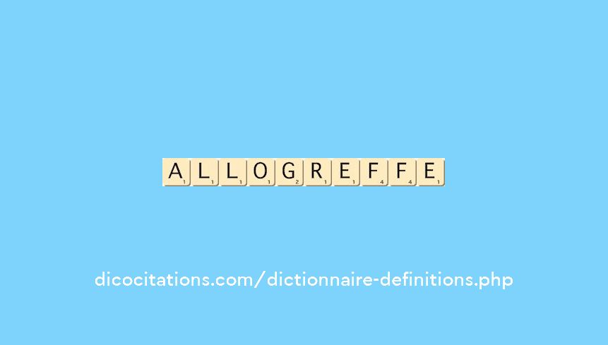 allogreffe allogreffe