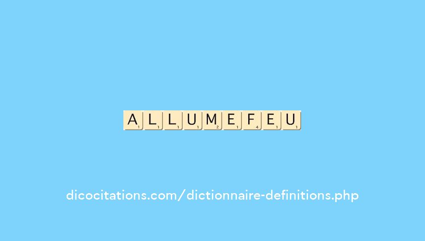 allume-feu
