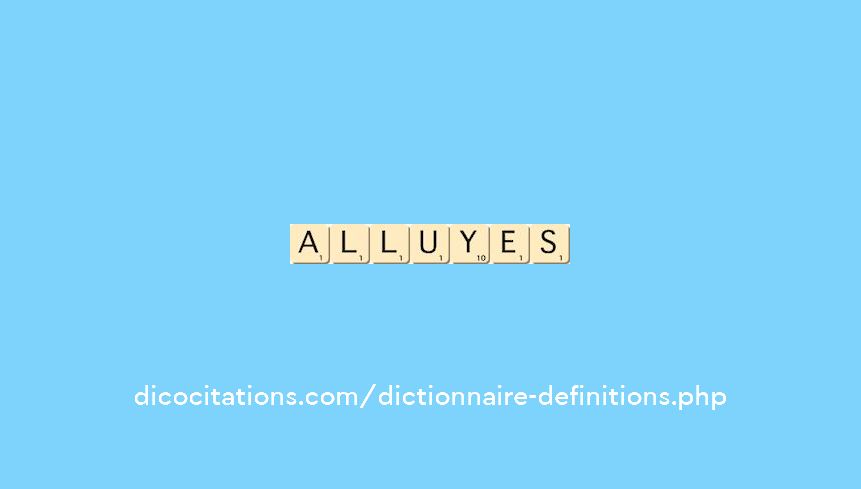 alluyes