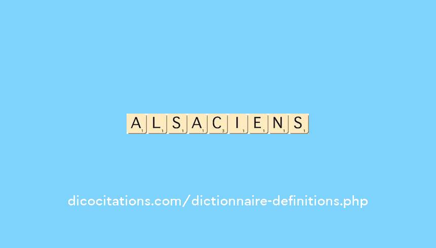 alsaciens alsaciens