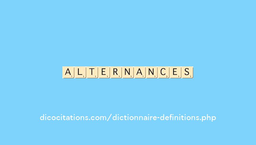 alternances