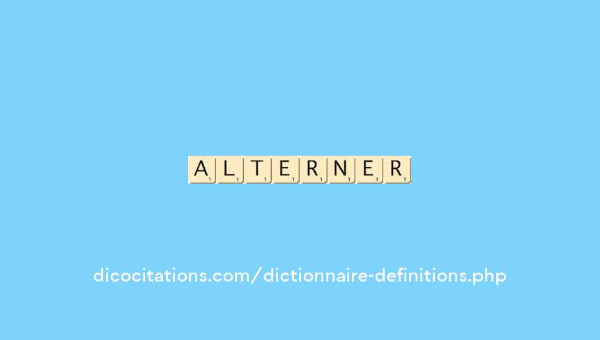 alterner